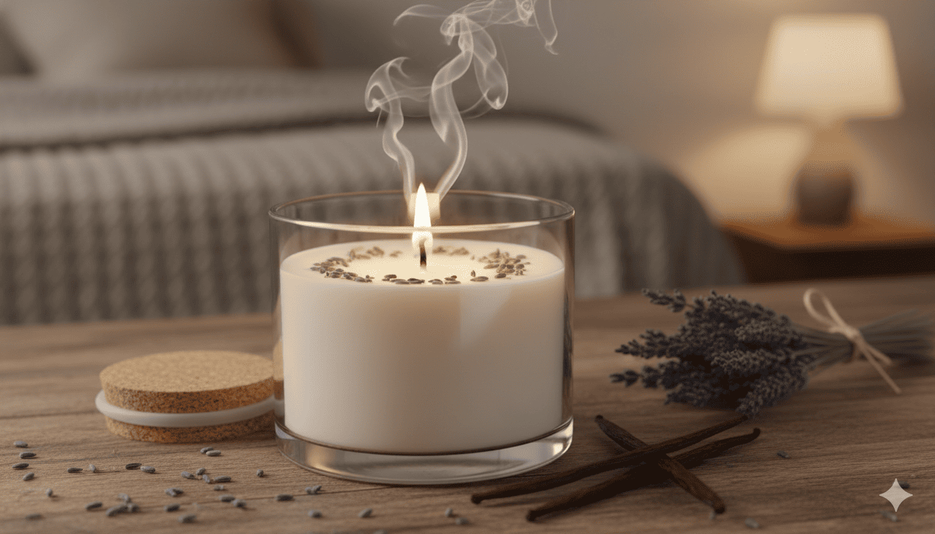 Lavendel & Vanille Kaars